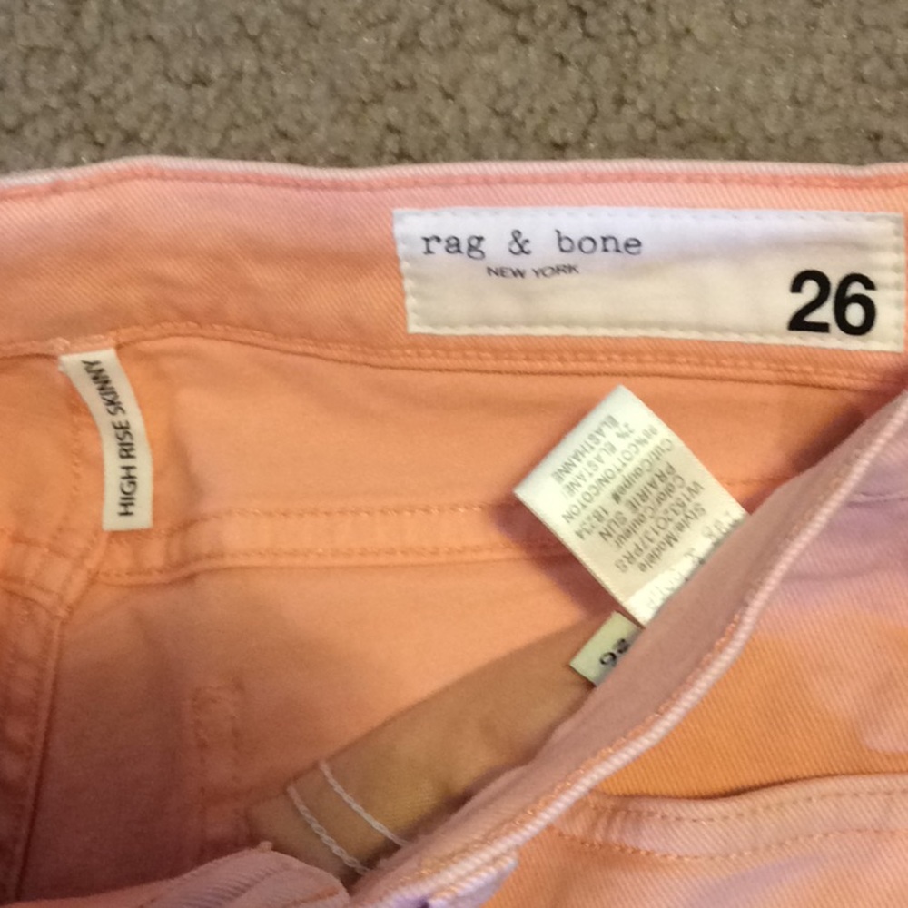 NWT! Rag & Bone High Rise Skinny Jeans - Picture 7 of 8